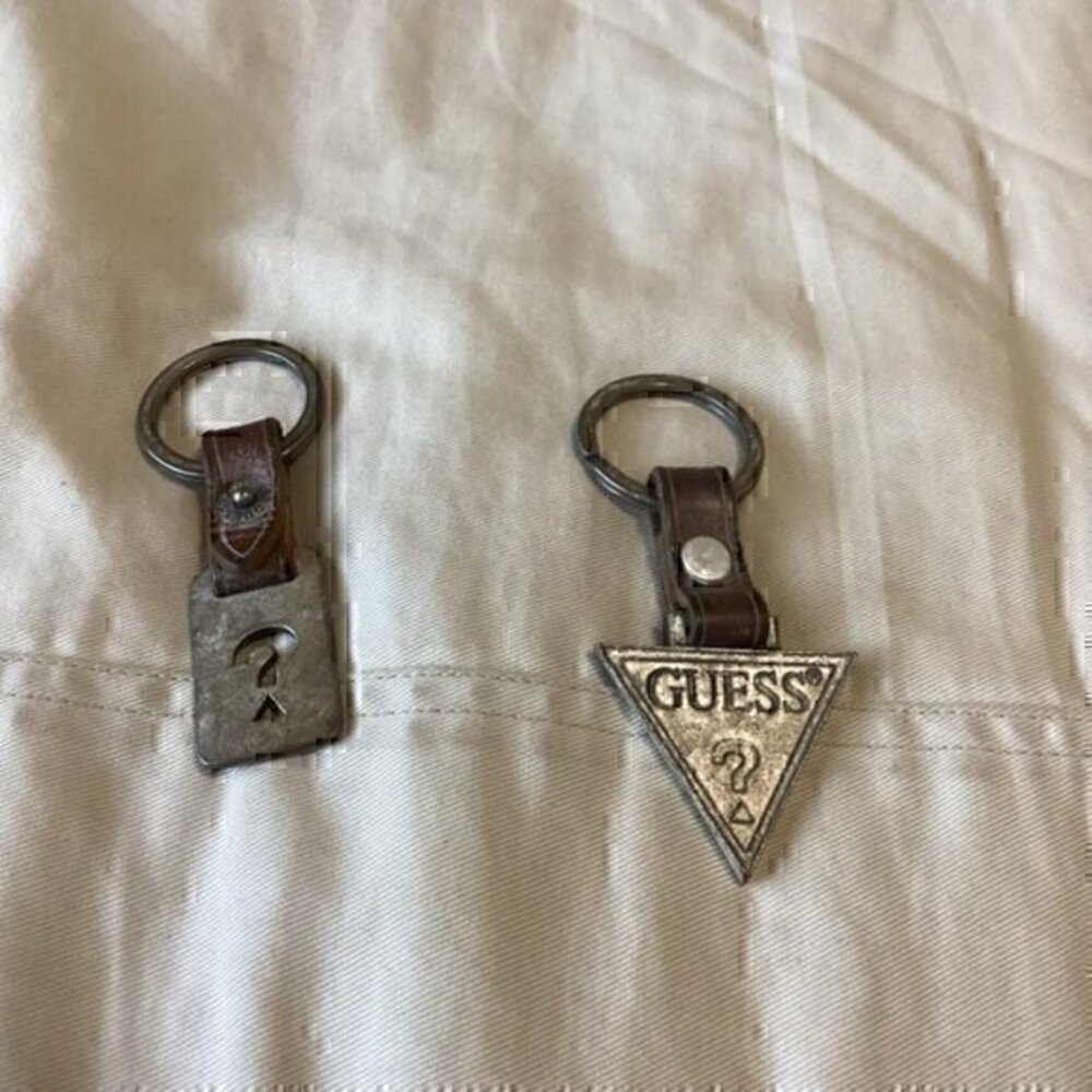 Vintage Guess keychains